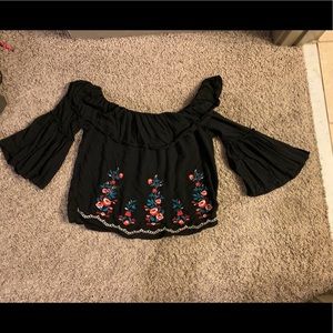 Off the shoulder top